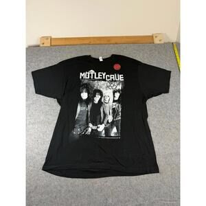 Motley Crue 2022 Stadium Tour Shirt Size 2XL Official Concert Merch